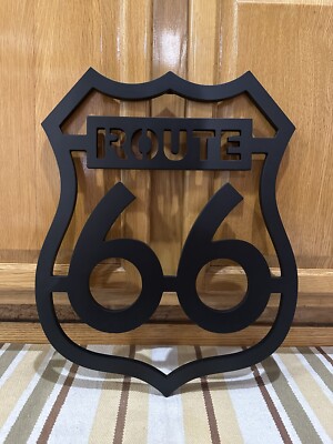 Route 66 Sign Highway Road Historic Bar Pub Vintage Style Wall Decor 20 