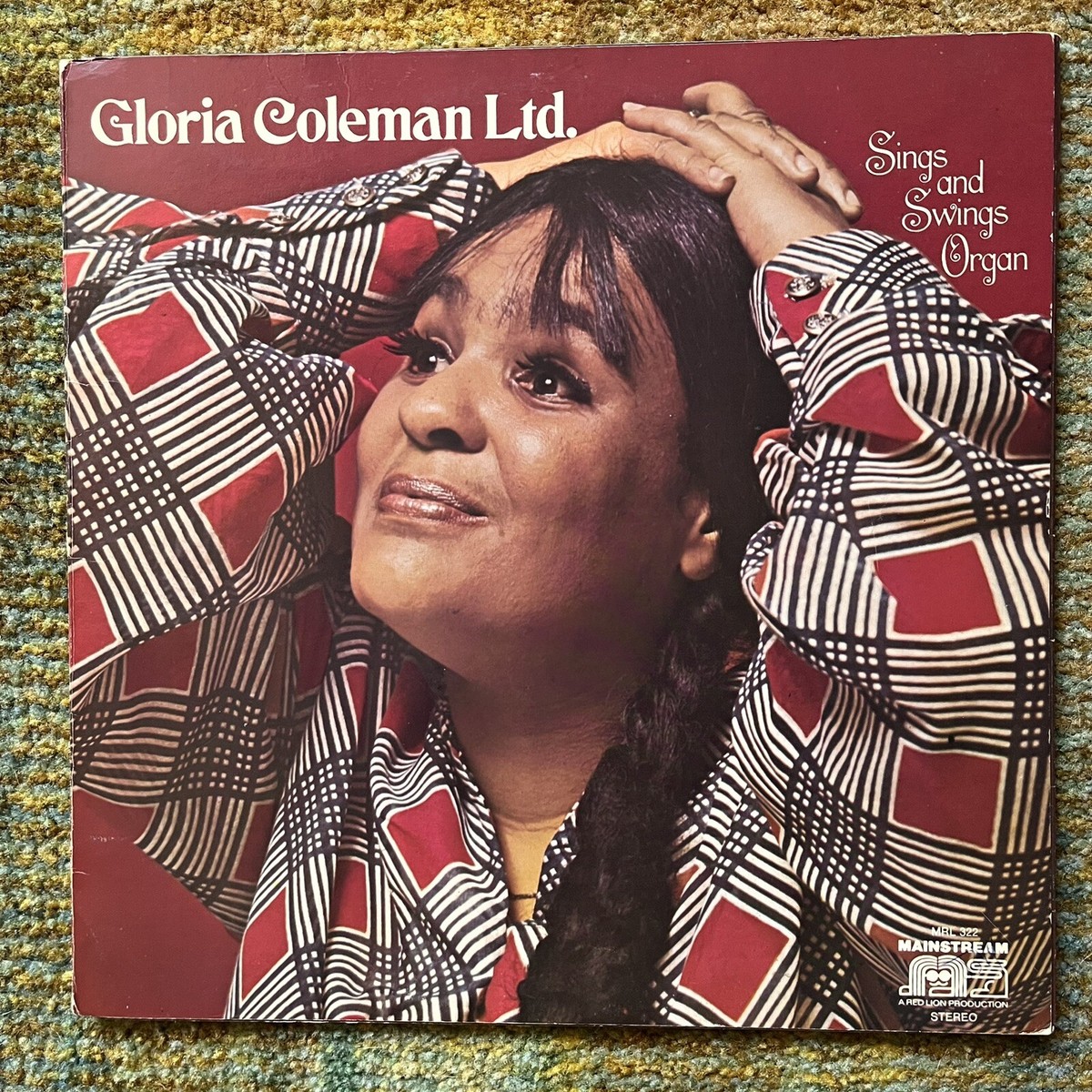 その他 Gloria GLORIA COLEMAN LTD Sings and Swings Organ MAINSTREAM LP Record