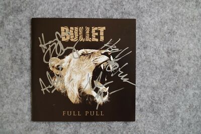 Bullet - Full Pull CD Album signed / autograph / signiert