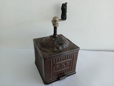 MACINACAFFE' della F B TRE SPADE GRINDER in tin brown color Original anni 60