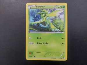 Pokemon - Scyther 7/149 Common Black & White: Boundaries Crossed