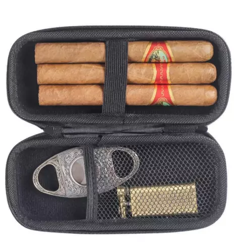 1X Estuche Portátil para Puros Ligero Bolsa de Almacenamiento de Viaje Bolsa Encendedor de Puros CALIENTE - Imagen 5 de 14