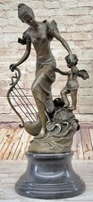 Fascinating Beauty Girl Fairy Guardian Angel Sculpture Craft Accessories Gift