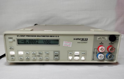 Hameg HM8112-3 HM8112-3b 6 1/2-Digit Precision Multimeter S/N: 044140081