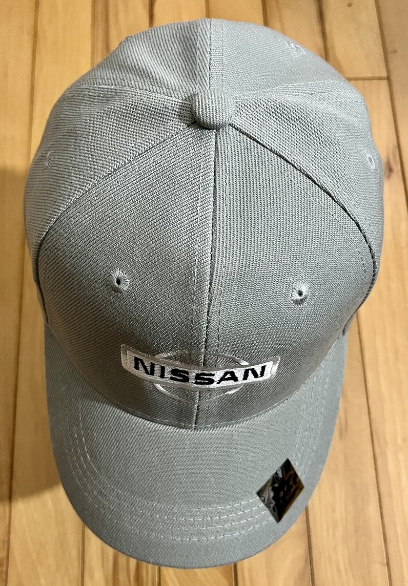 Auto Nissan Embroidered Symbol Baseball Cap(Gray)Hat Men Women