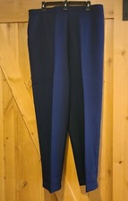 New Vintage Bend Over By Levi  s Pants Navy Blue Women's Plus Size 22W 36x31"