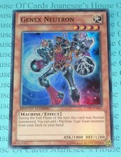 Genex Neutron CT09-EN005 Super Rare Yu-Gi-Oh Card Limited Edition New