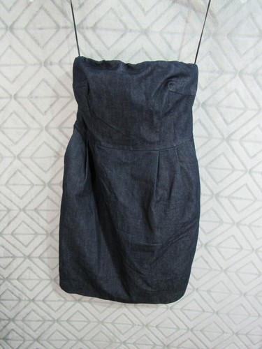 Express Strapless Jean Dress Size 2 