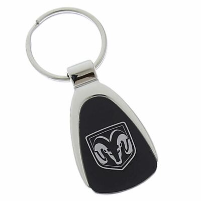Purchase Genuine Dodge Hemi Burgundy Red Logo Metal Chrome Tear Drop Key Chain Ring Fob In York - Foto 10