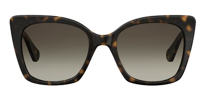 Love Moschino Sunglasses 000/S 086 (Ha) Havana/Brown Shaded  display picture 1