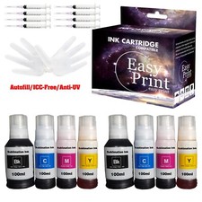 8PK Sublimation Ink for ET-2720 ET-16650 Heat Press Transfer on T-Shirt Mug