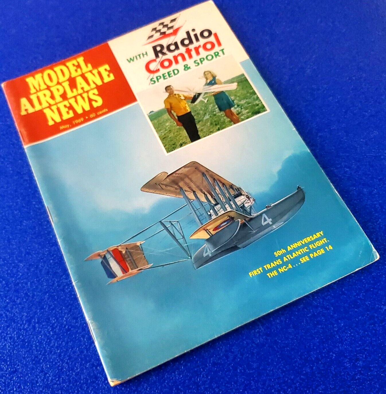 Model Airplane News: May 1969 Vintage Radio Control Aircraft Magazine Ships Free