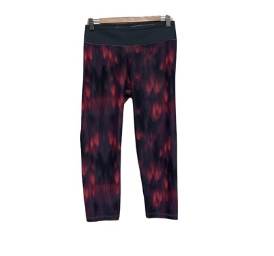 Women s Adidas 3/4 Tight Drop 3 in Grey Red Sz Md