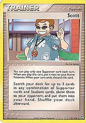 Pokemon EX Power Keepers Uncommon Card - Scott 81/108