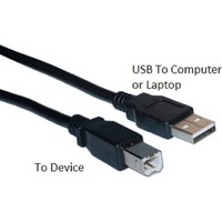 Epson Perfection 3170 Photo Flatbed Scanner Usb Cable Data Cord Wire Plug Jack Epson Perfection 3170 Photo Flatbed Scanner Usb Cable Data Cord Wire Plug Jack
