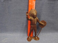 Vintage Marx Native American Indian Chief Plastimarx FIgure Mexico