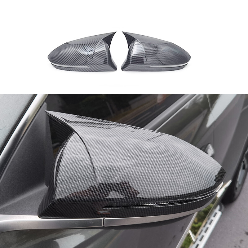 Carbon Fiber Rear View Mirror Cover For Hyundai Santa Cruz 2022 Car Accessories