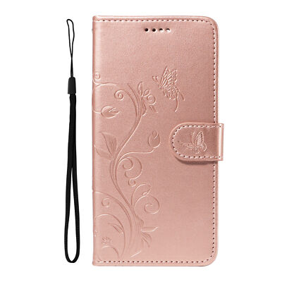 Butterfly Flower Wallet Phone Case For Xiaomi Redmi 15C 13 14C A4 A5 A1 POCO C85