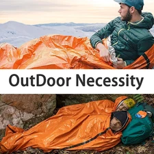 Portable Lightweight Emergency Sleeping Bag Blanket Tent Camp Thermal Sack