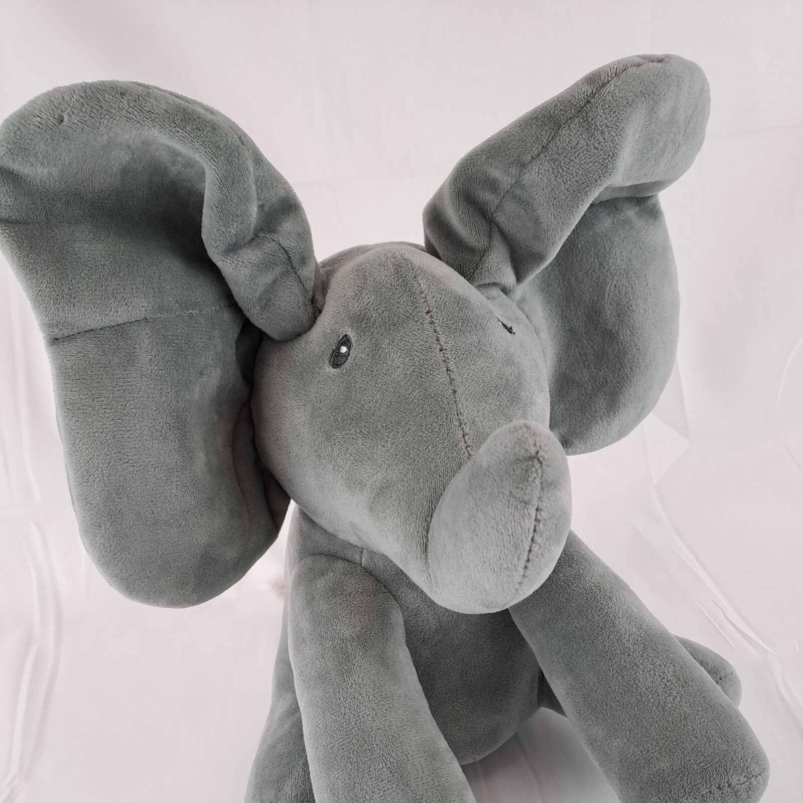 Baby PeekaBoo Plush Elephant Singing Doll Toy with Moving Ears eBay