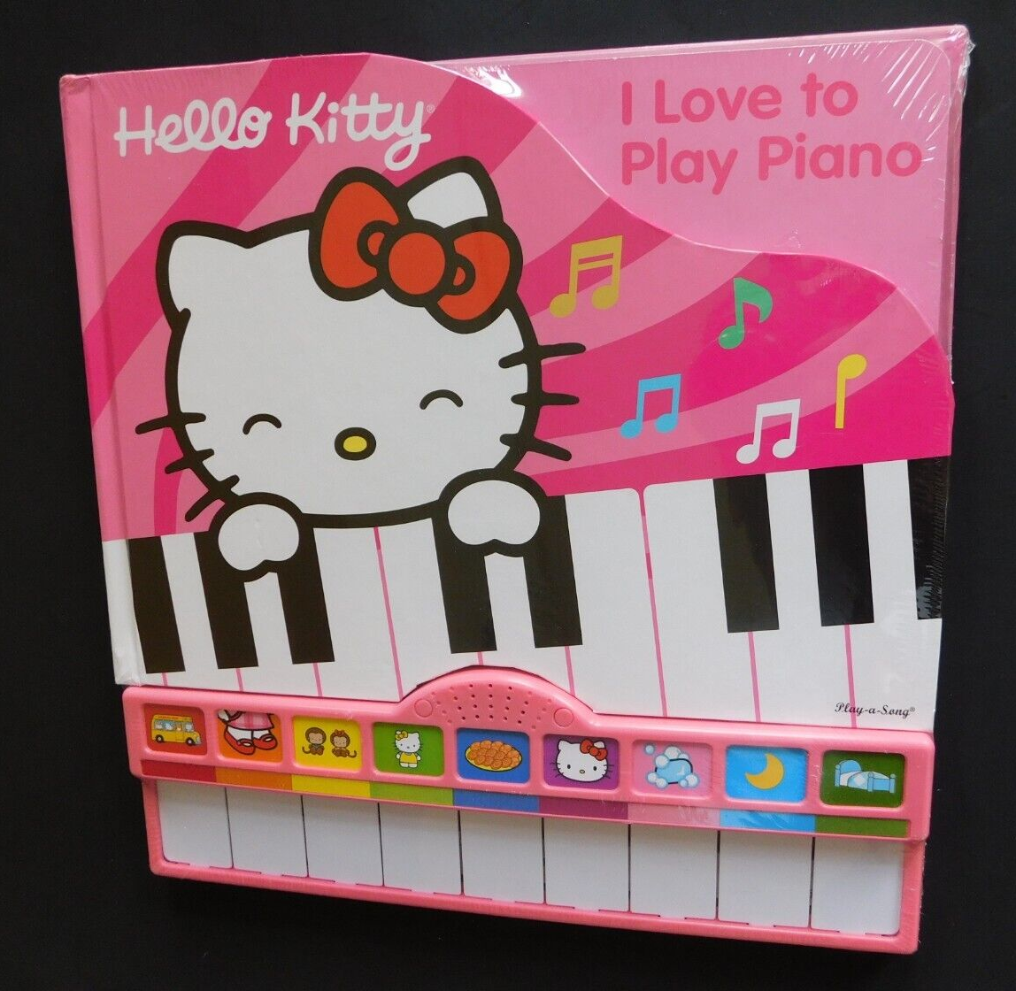 Sanrio Hello Kitty 'I Love To Play Piano' Song Book SIL-34464