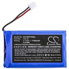 Replacement Battery For Hairmax 14L10 PR7-V01...