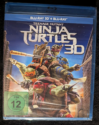 Teenage Mutant Ninja Turtles 3D (2014) [3D & 2D Blu-ray] ***NEU/OVP***