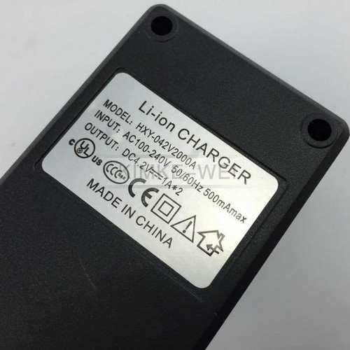 Ladestation Akku Ladegerät Netzteil EU 2 x 3.7v Li-ion Akku Batterie Neu - Picture 6 of 7