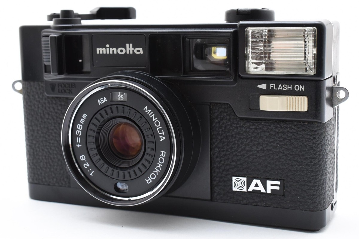 Exc+5] Minolta Hi-Matic AF Point & Shoot 35mm Film Camera 38mm f