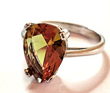 Color Change Turkish Diaspore Sultanite Ring 925K Silver