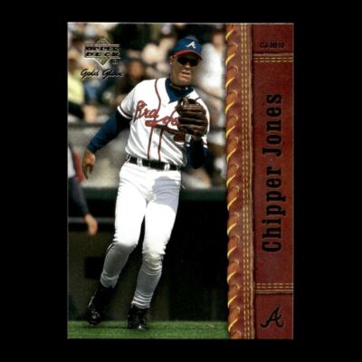 Chipper Jones 2001 Upper Deck Gold Glove Atlanta Braves #47 R326J