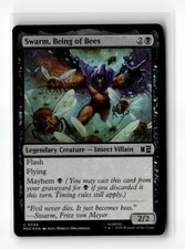 Swarm, Being of Bees Commander: Marvel Super Heroes 799 Foil C MTG