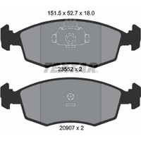 Textar 2355202 Bremsbelagsatz FüR Fiat Palio Punto Strada 178 173 373 374 171