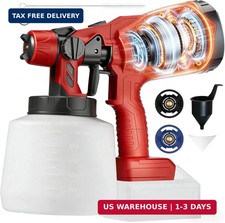 Cordless Paint Sprayer for Milwaukee 18V Battery No Battery , Handheld Electric