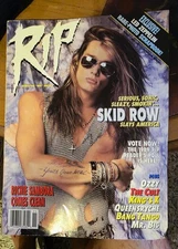 Rip Magazine (Nov 1989) Skid Row/Zeppelin/Ozzy/King's X/Mr Big/Queensryche/EZO