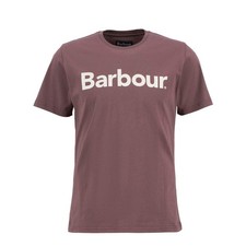 Image of Barbour Logo T-Shirt Peppercorn