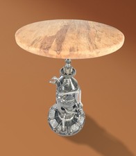 De Havilland Ghost Flame Can Poser Bar Wooden Top