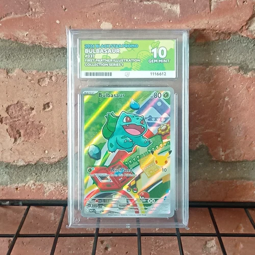 The Pokémon Company Bulbasaur 037 2026 Black Star Promo Holo Ace 10