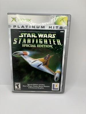Star Wars Starfighter Special Edition For Xbox CIB Complete
