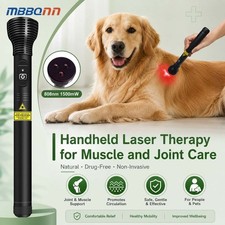 Handheld 1500mW 808nm Cold Laser Therapy Device for Joint Pain Relief Human Pet