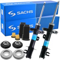 2X Sachs StossdäMpfer + Service-Kit + Domlager Vorne FüR Corsa D S07 Opel