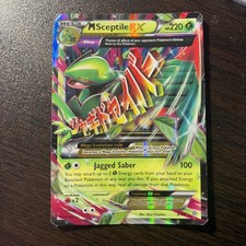 Pokemon Mega M Sceptile EX 8/98 Holo Ultra Rare XY Ancient Origins on eBay