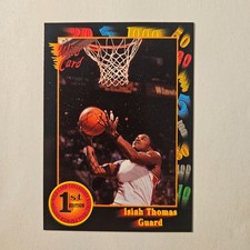 1992 Wild Card Collegiate - Isiah Thomas #7 for sale online | eBay