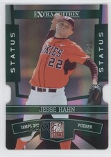 2010 Donruss Elite Extra Edition Status Emerald Die-Cut 14/25 Jesse Hahn #87 0a1