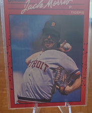 Donruss 1990 Jack Morris Detroit Tigers Major League Baseball Base Set Card #639