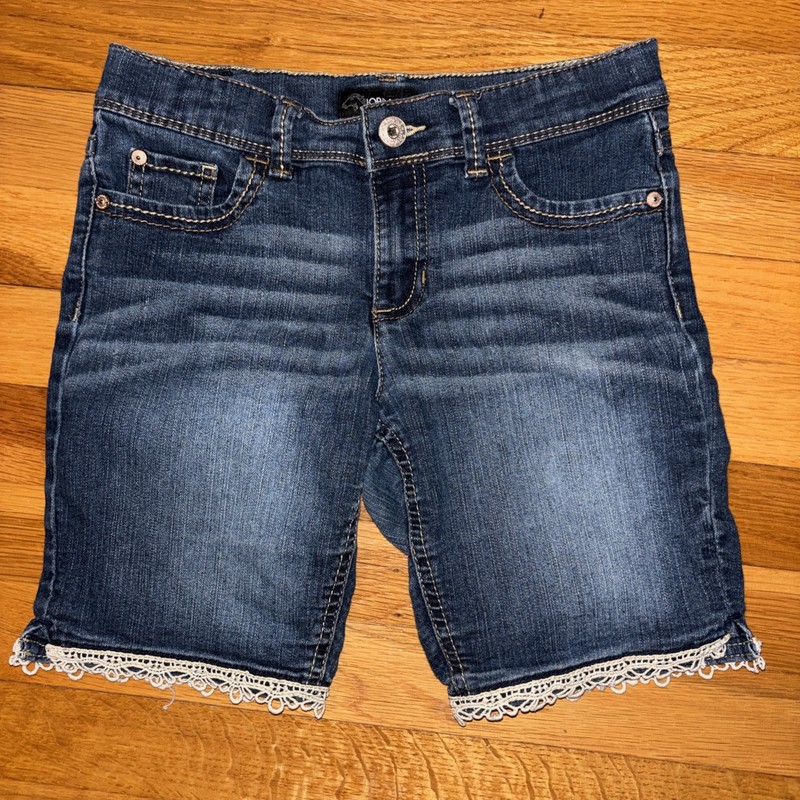 Girls Jordache Denim Bermuda Shorts size 10