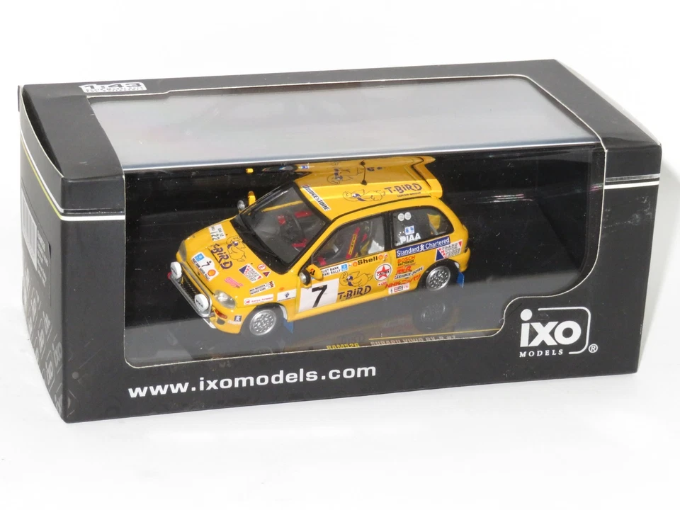 1/43 Subaru Vivio RX-R Sedan 4wd Trust Bank Safari Rally 1993 #7 P.Njiru - Image 4 of 4