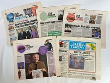 USA Today Back tothe Future Day Newspaper Oct22 2015 Replica Front Page Complete