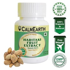 Haritaki Extract Capsule 10:1 Terminali Chebula Detoxification Eq. to 5000mg