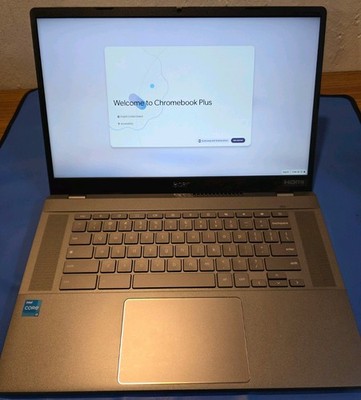 USED-Acer Chromebook Plus 515 CBE595-1T-32PF 15.6'' Touch i3-1315U 8GB 256GB-Iron
